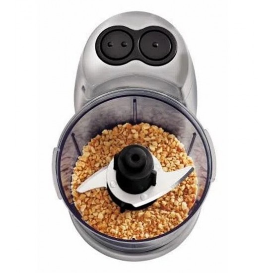 Mini Processador Black+Decker Cinza Com 2 Velocidades 120W 127V